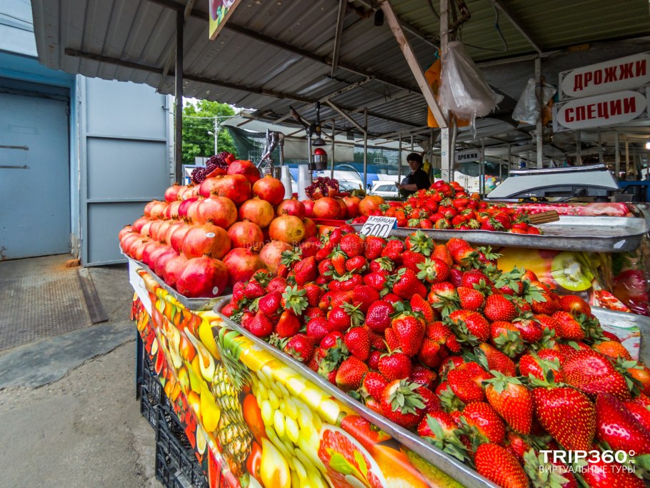 На Сенном рынке в Краснодаре