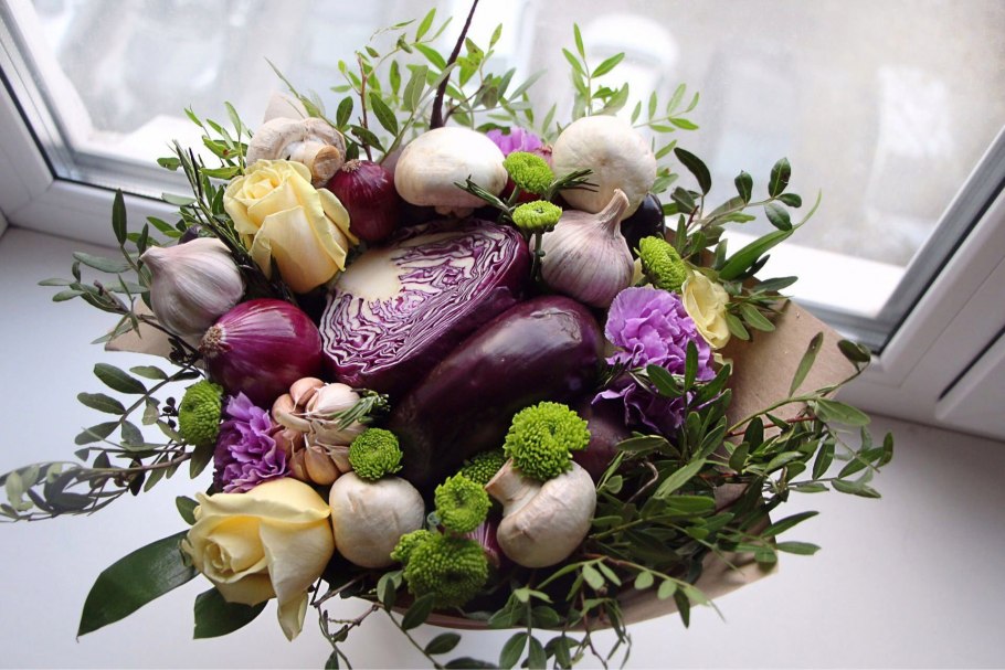 Артишок съедобные букеты