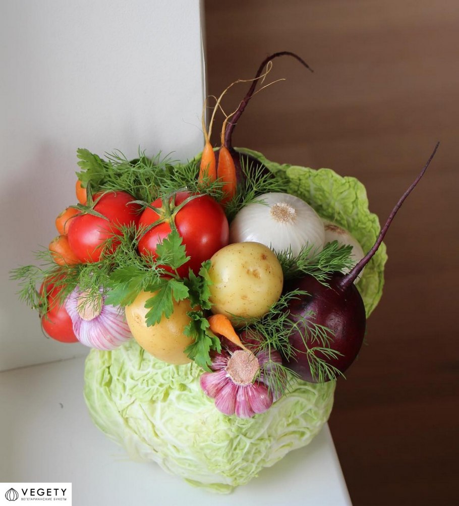 Композиции из овощей