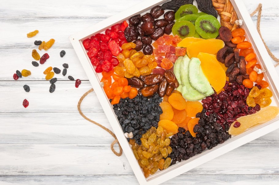 Овощи и сухофрукты