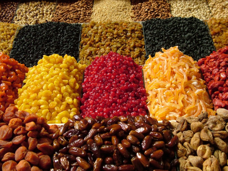 Сухофрукты ассортимент