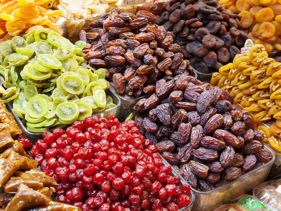 Сухофрукты в Америке