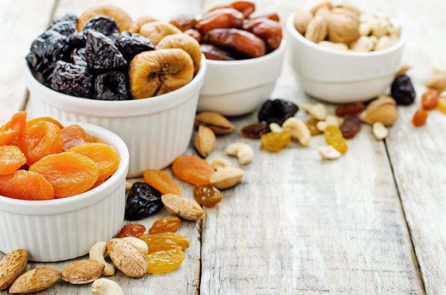Орехи и сухофрукты