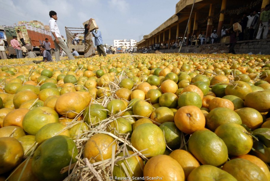 Овощи и фрукты в Индии