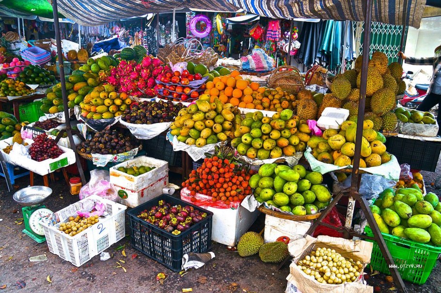 Фруктовый рынок Вьетнам