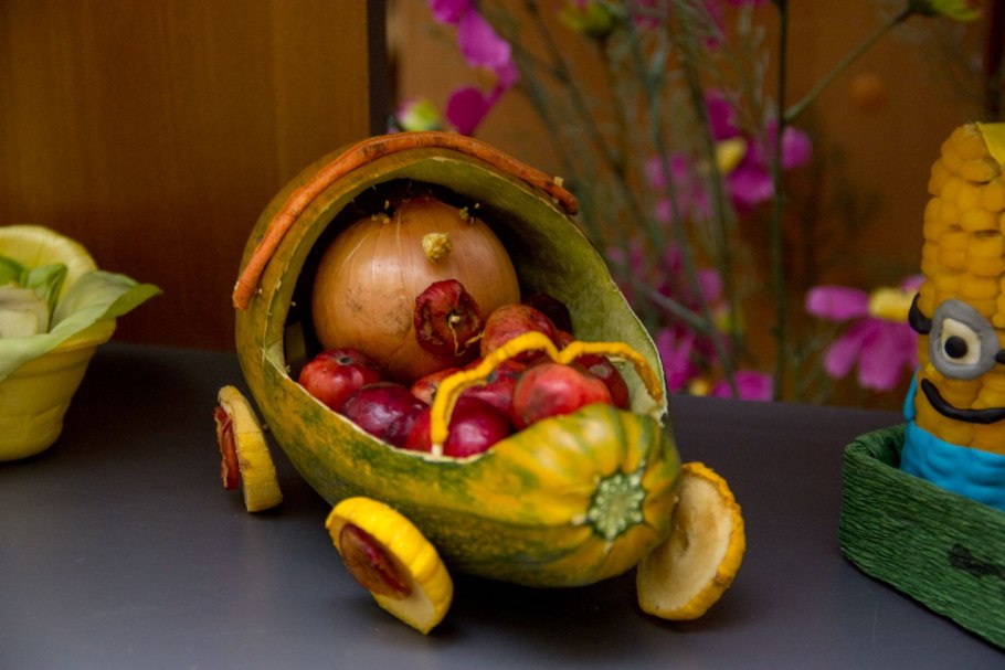 Поделка из тыквы в садик