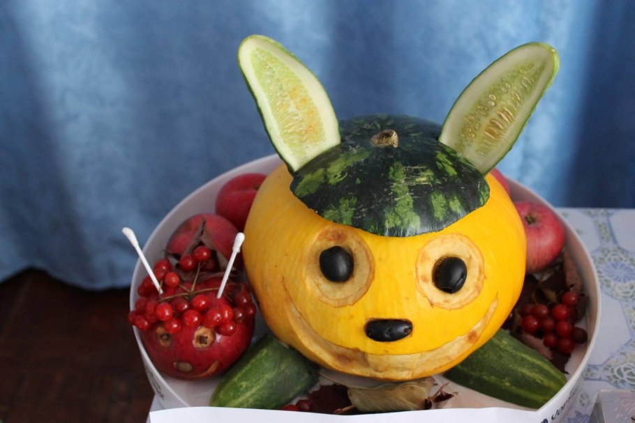 Поделки из овощей оригинальные