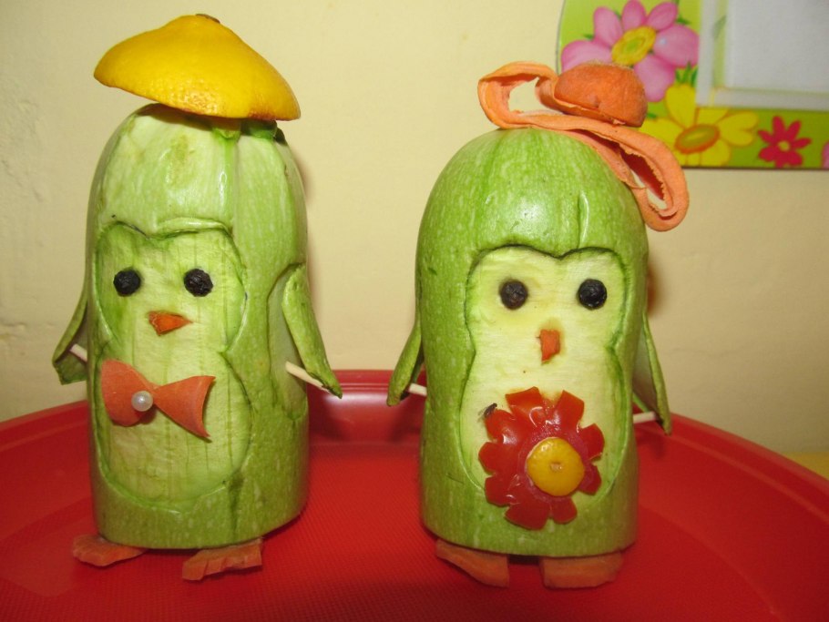 Поделки из кабачков своими руками