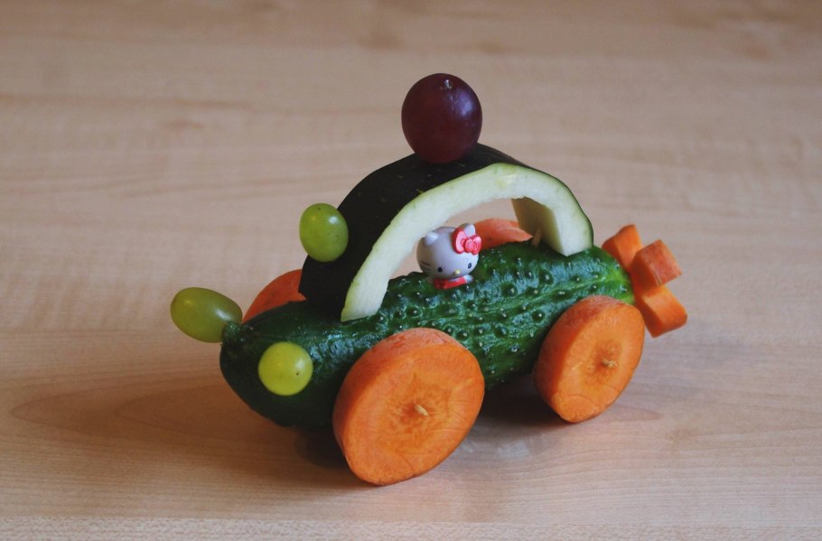 Машинка из овощей