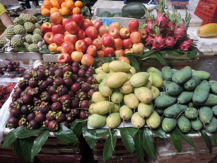 Рынок фруктов во Вьетнаме