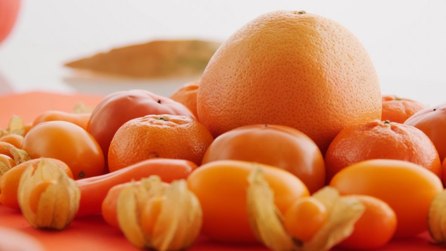 Оранжевые овощи