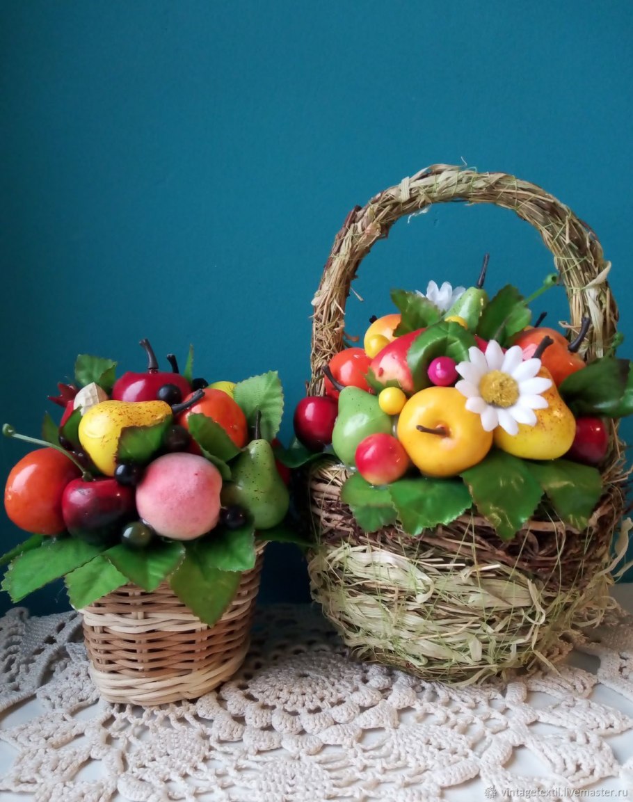Корзина с фруктами