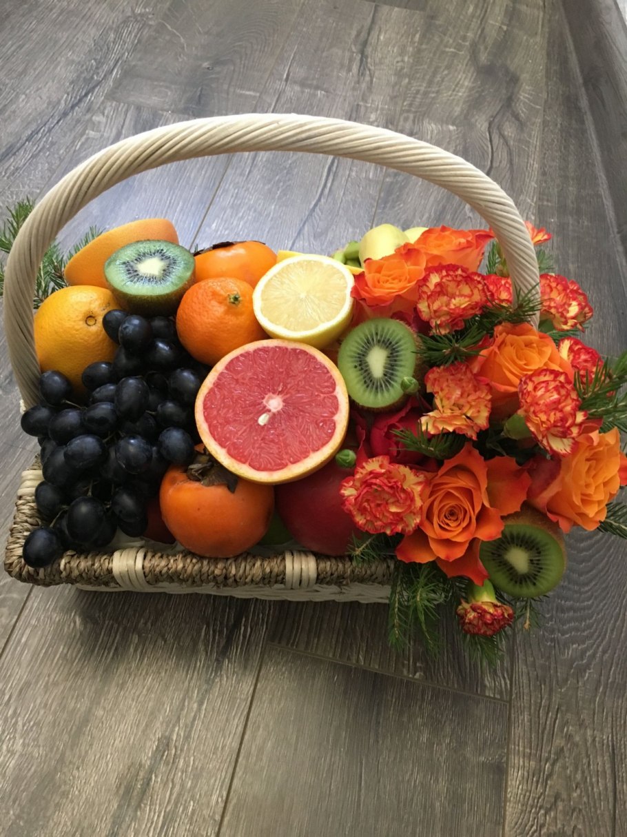 Корзина из фруктов