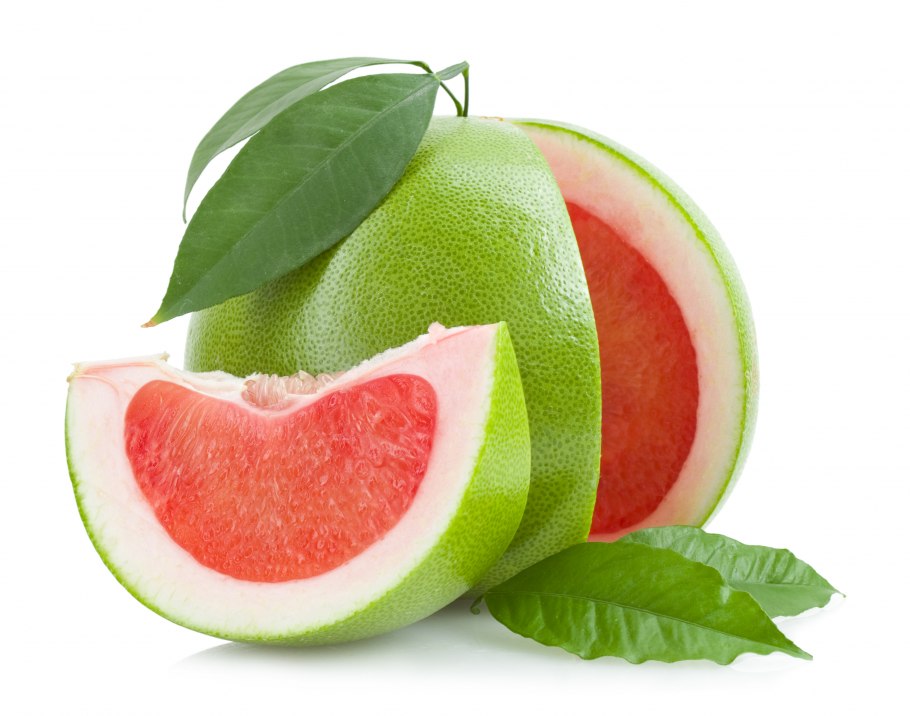 Помело фрукт зеленый