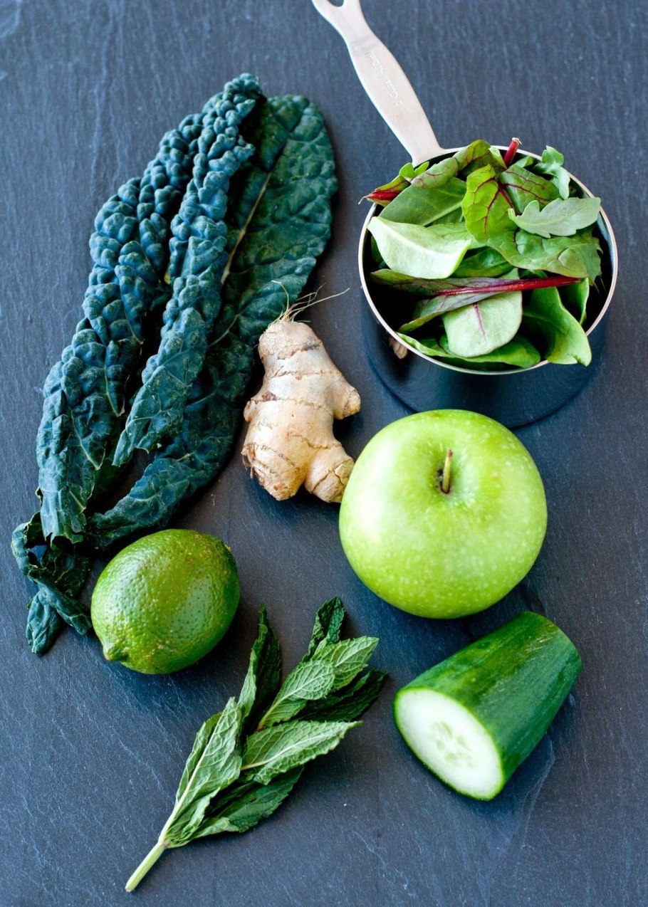 Зеленые овощи