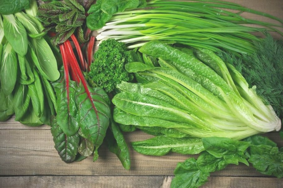 Листовые овощи