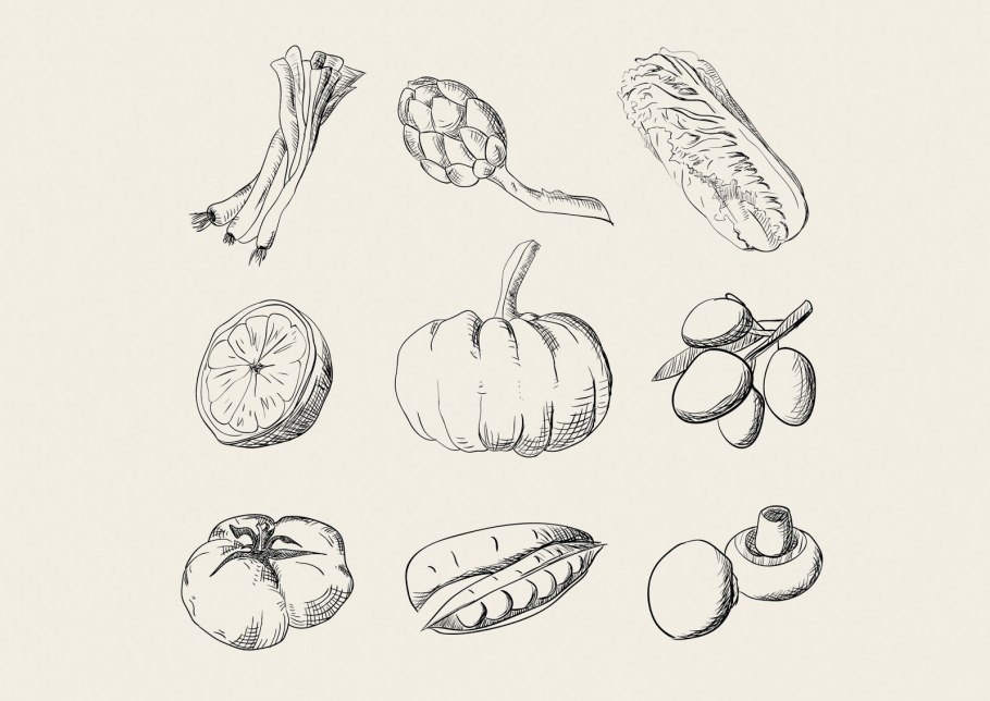 Изображение овощей