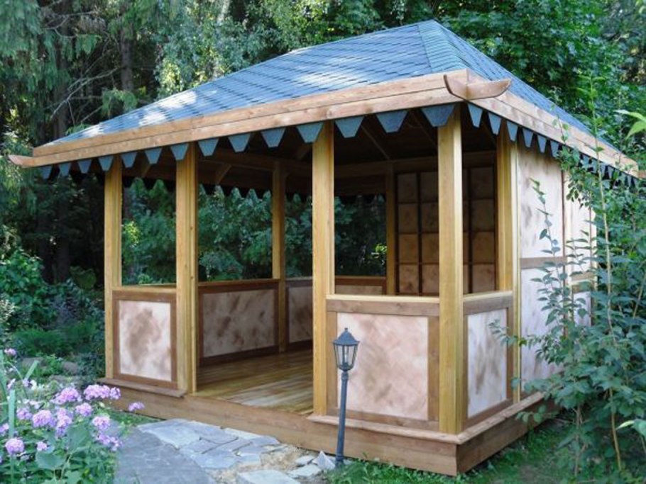 Беседки из дерева