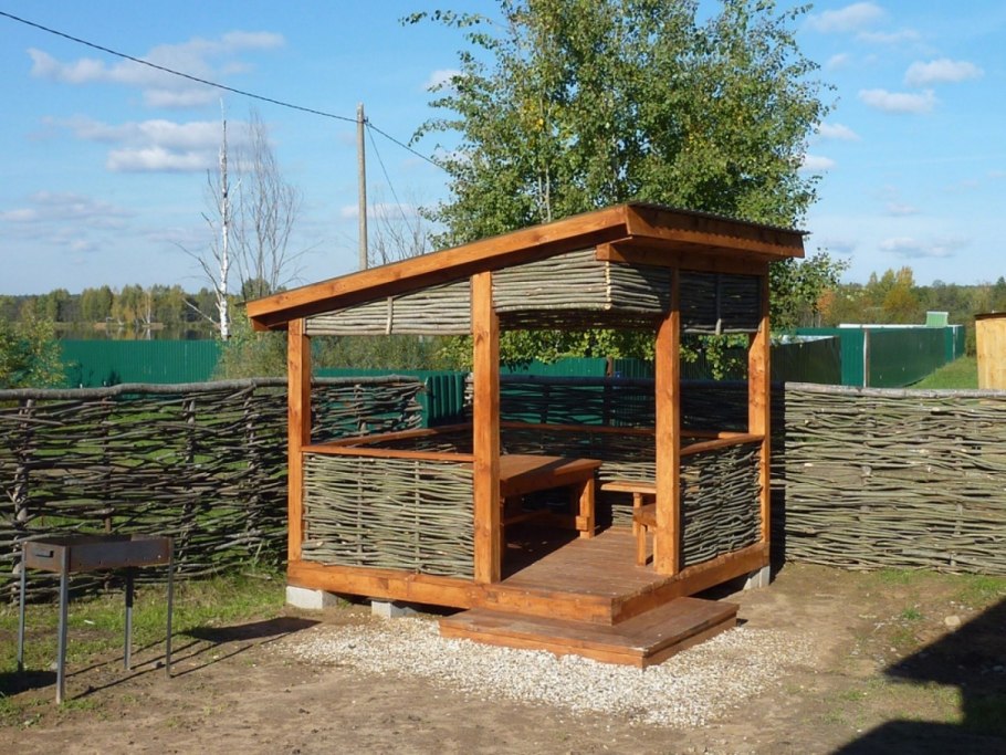 Беседки из дерева