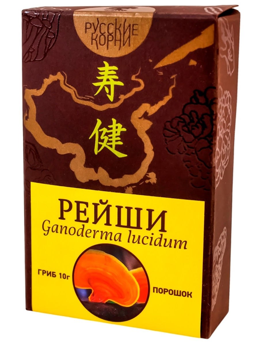 Русские корни гриб рейши 10 г