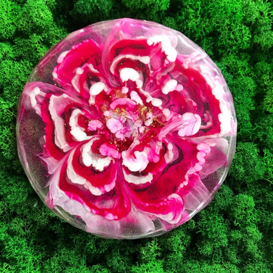 Цветы из эпоксидной смолы