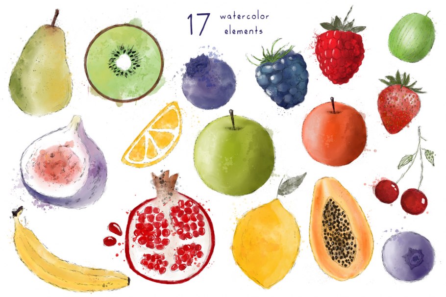 Рисуем фрукты с детьми