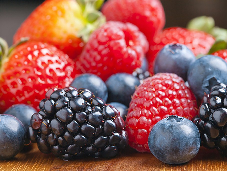 Ежевика малина голубика