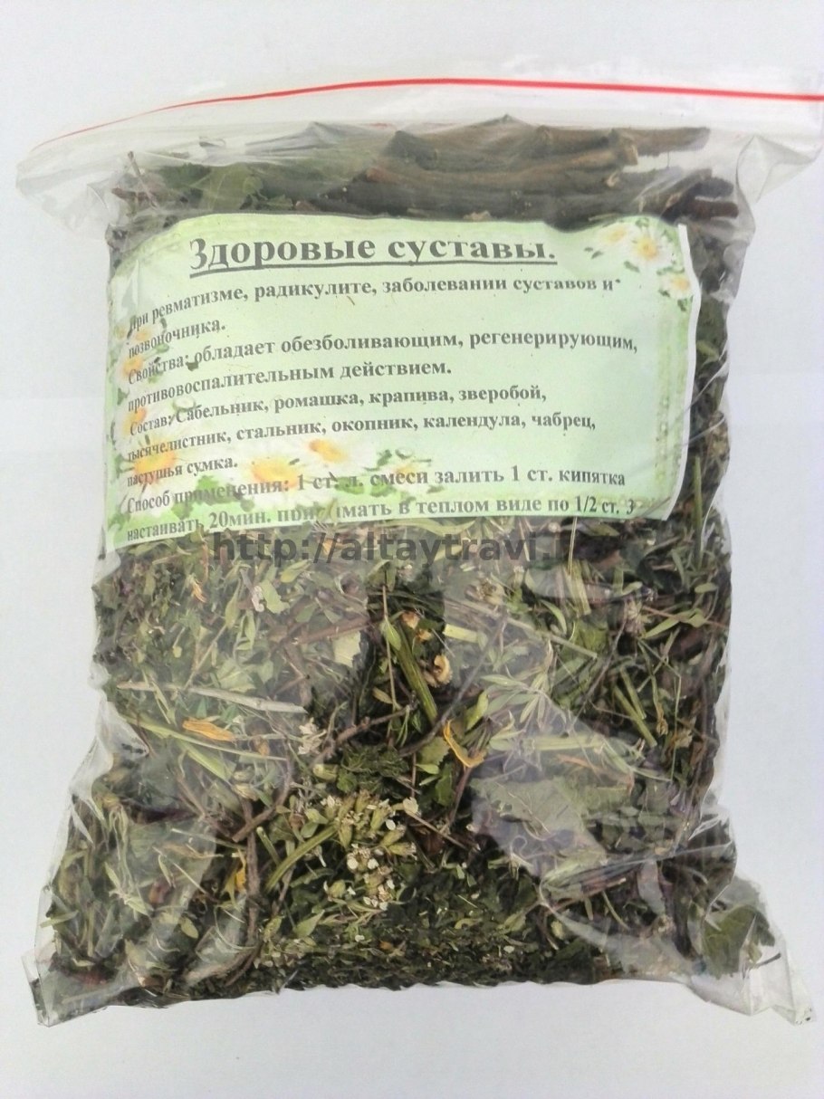 Травяной сбор для суставов
