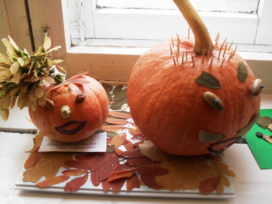 Фигуры из овощей и фруктов