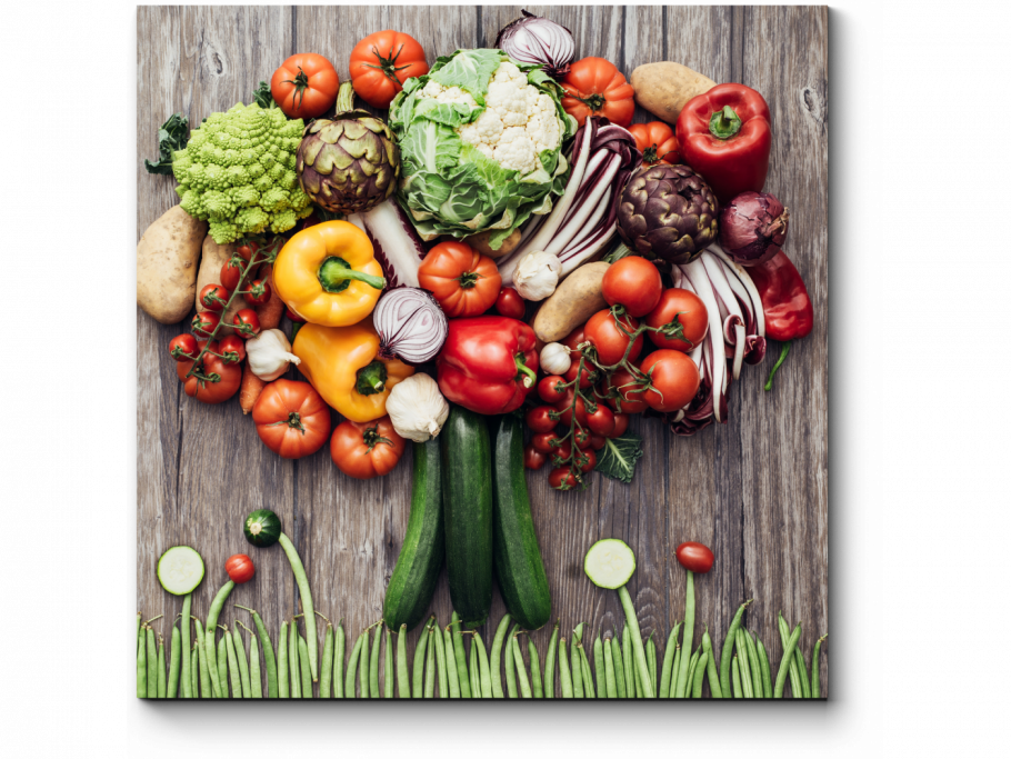 Овощи композиция
