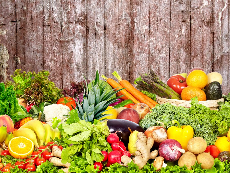 Продукты овощи фрукты