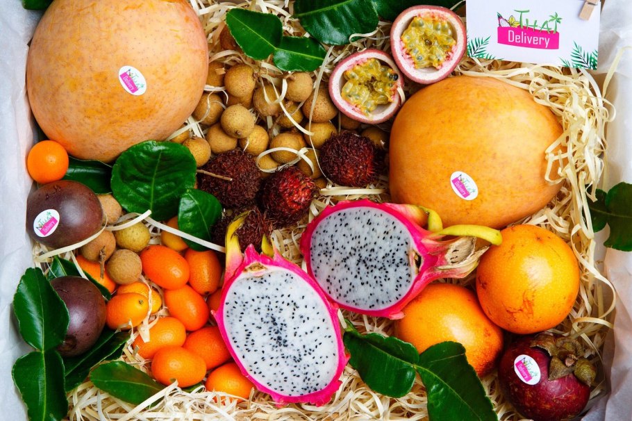 Экзотические фрукты рамбутан