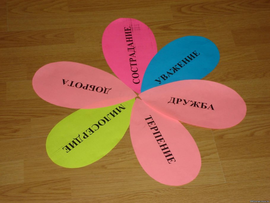 Собака с цветами