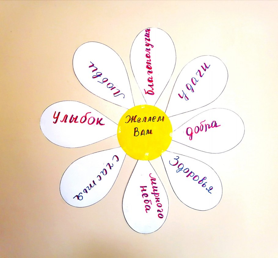 Объявление с цветочками добро