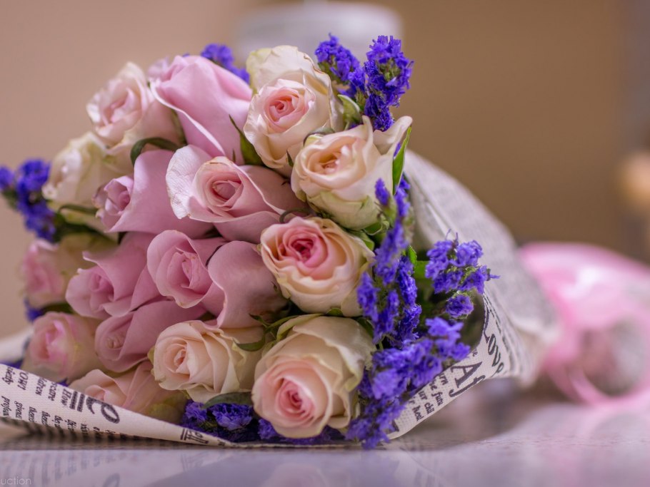 Букет цветов «день рождение»