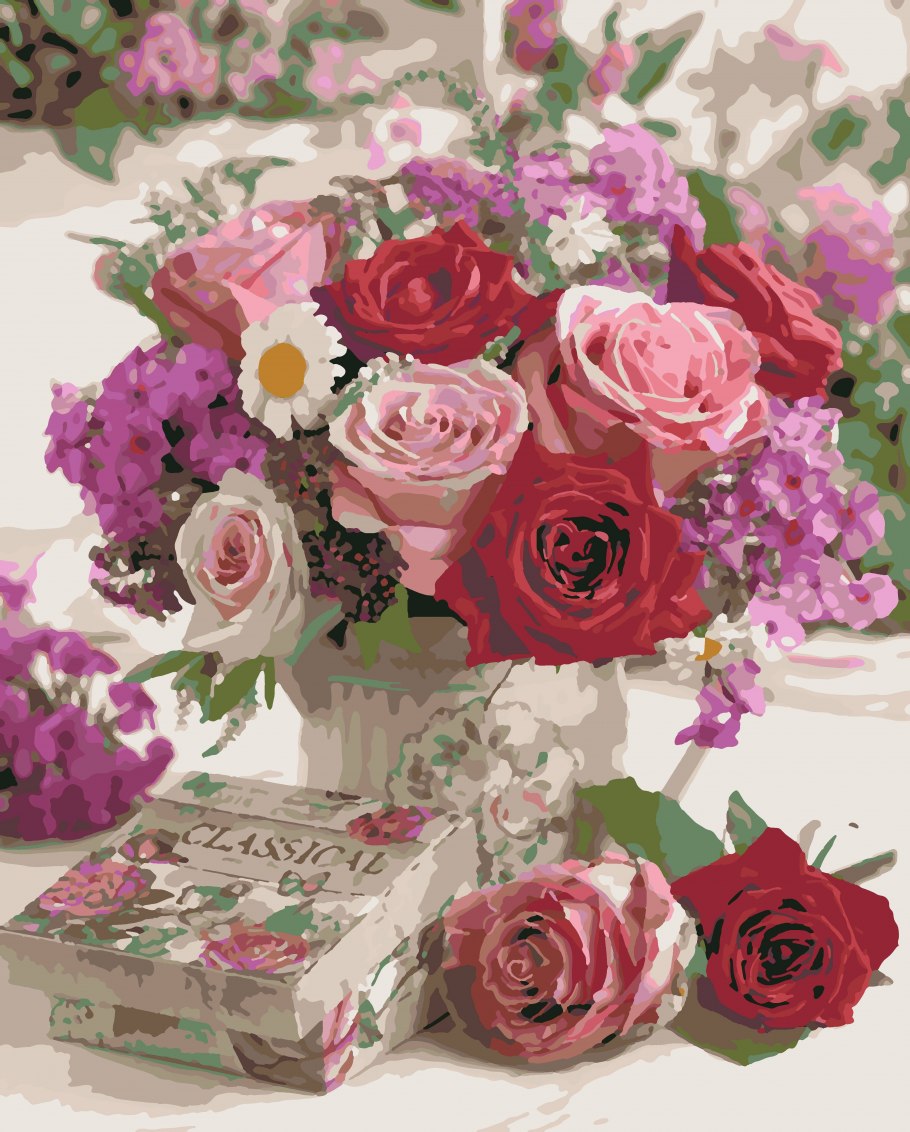 Красивый букет цветов