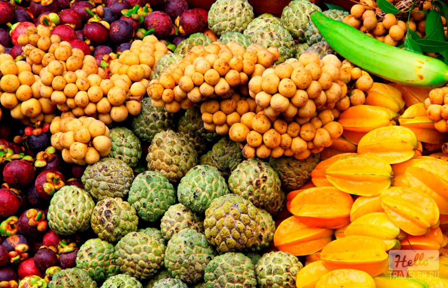 Тропические фрукты Таиланда