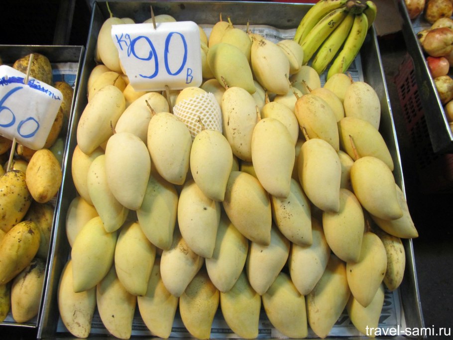 Экзотические фрукты реклама баннер