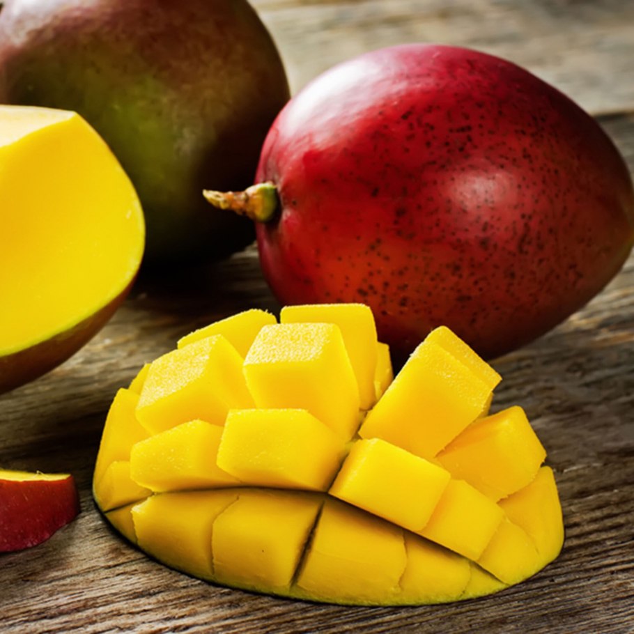 Манго в разрезе
