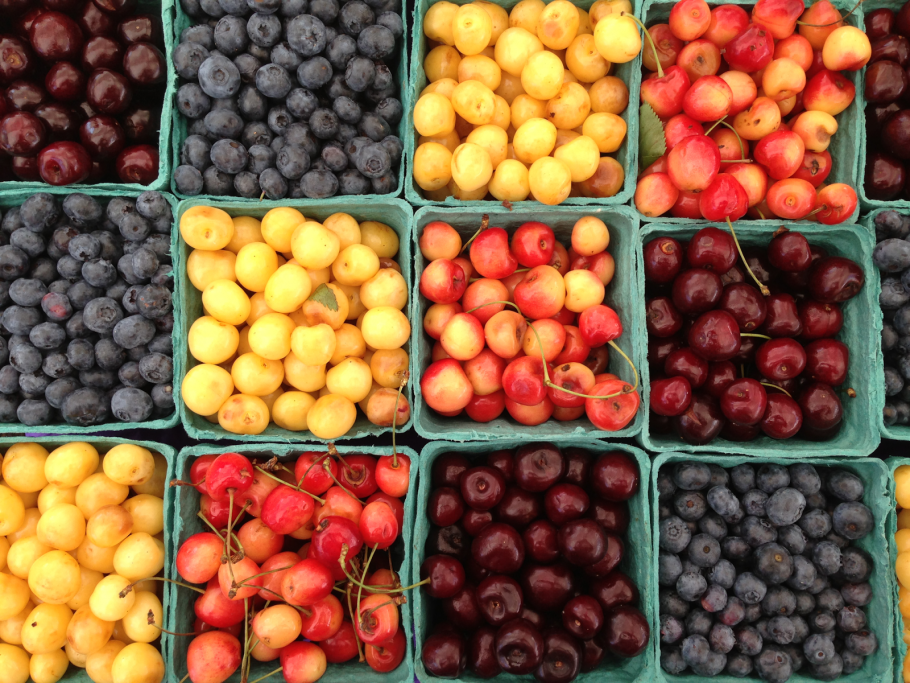 Косточковые плоды вишня