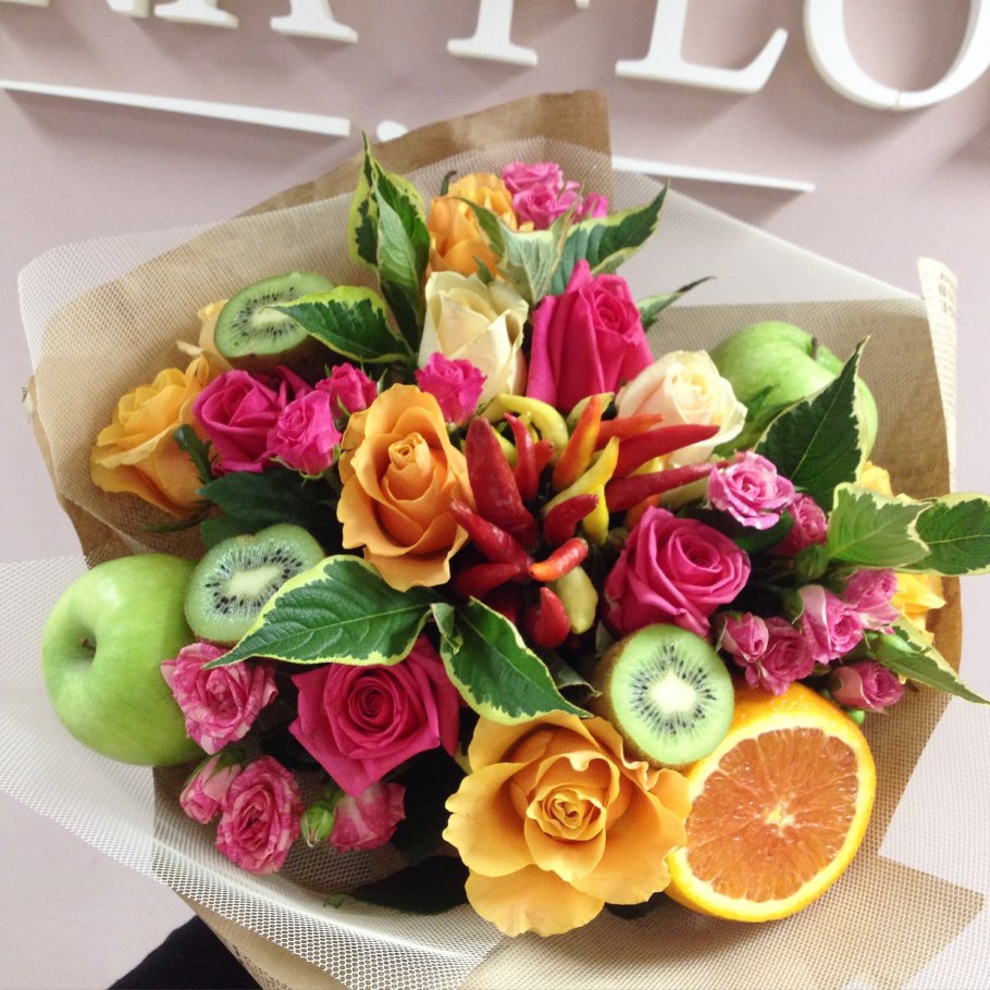 Букет с фруктами