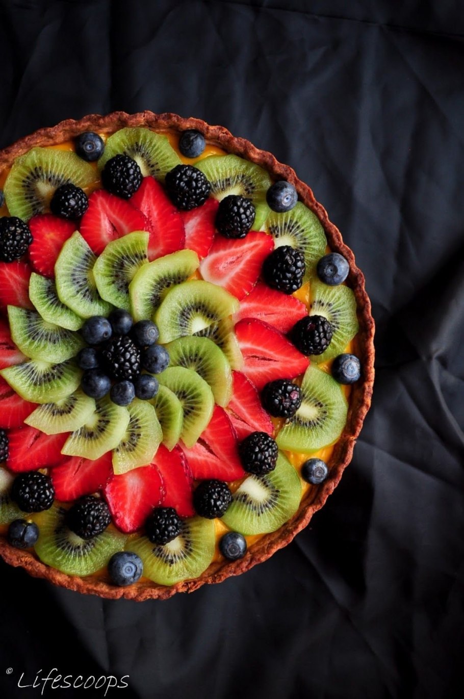 Торт украшение фруктами