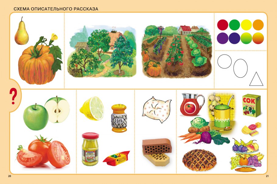 Тематическое занятие овощи