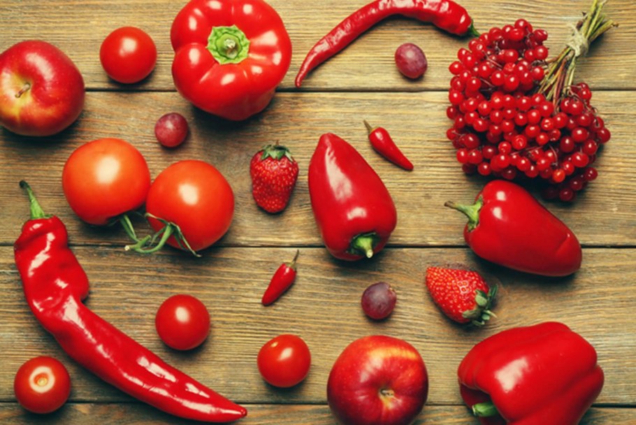Овощи красного цвета