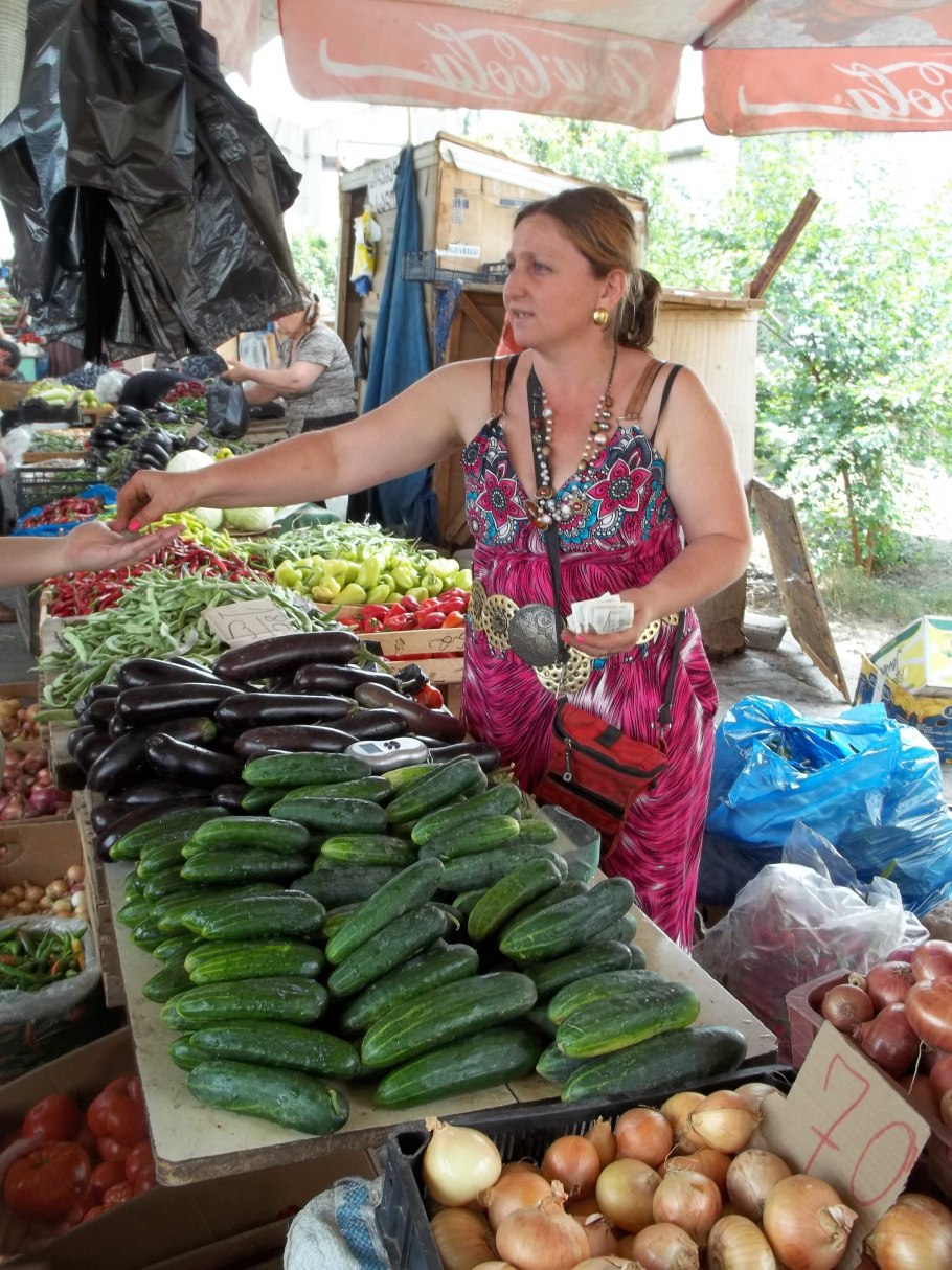 Овощной рынок в Грузии