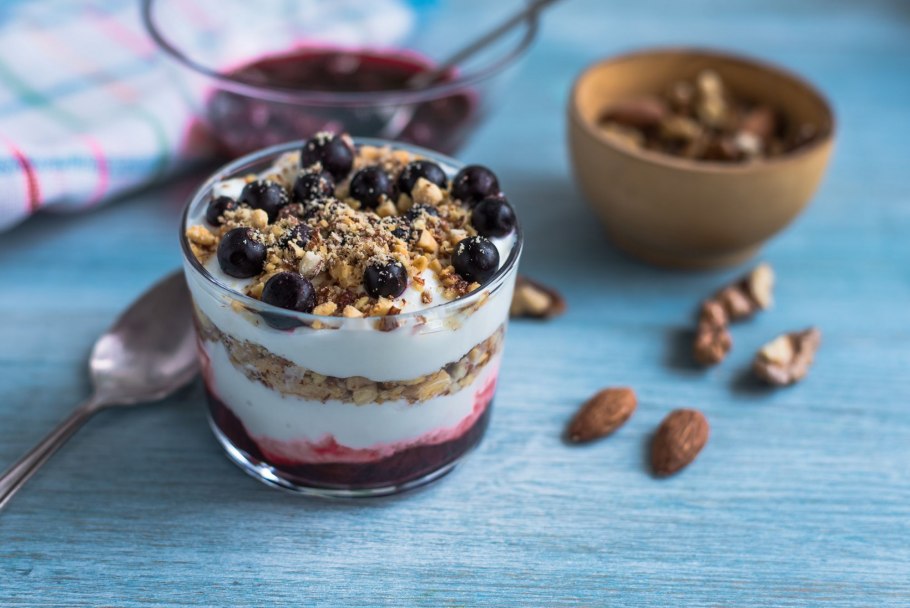 Мюсли с молоком