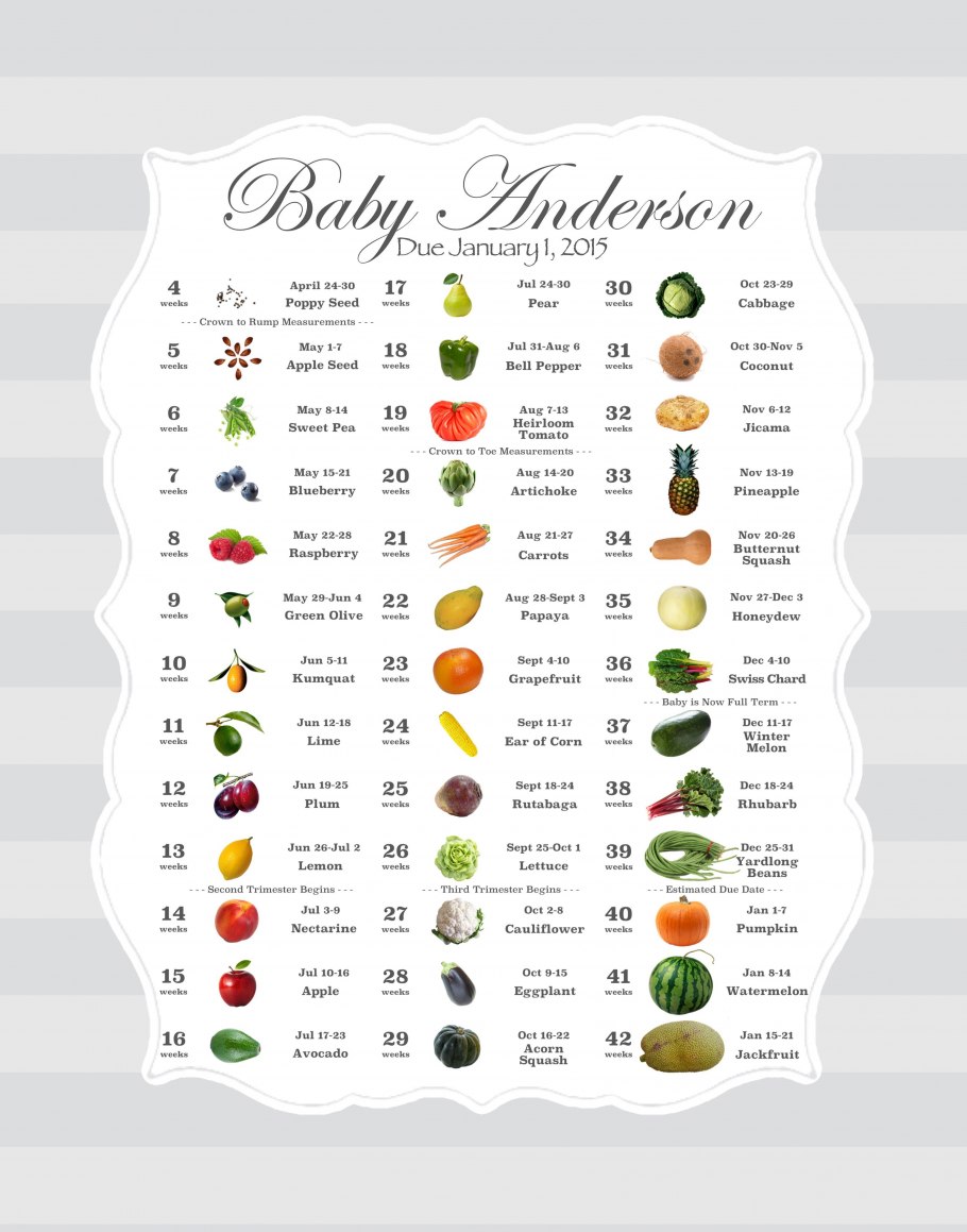 Фрукты на одной картинке