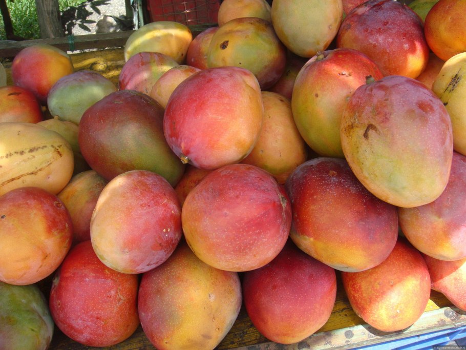 Экзотические фрукты и овощи