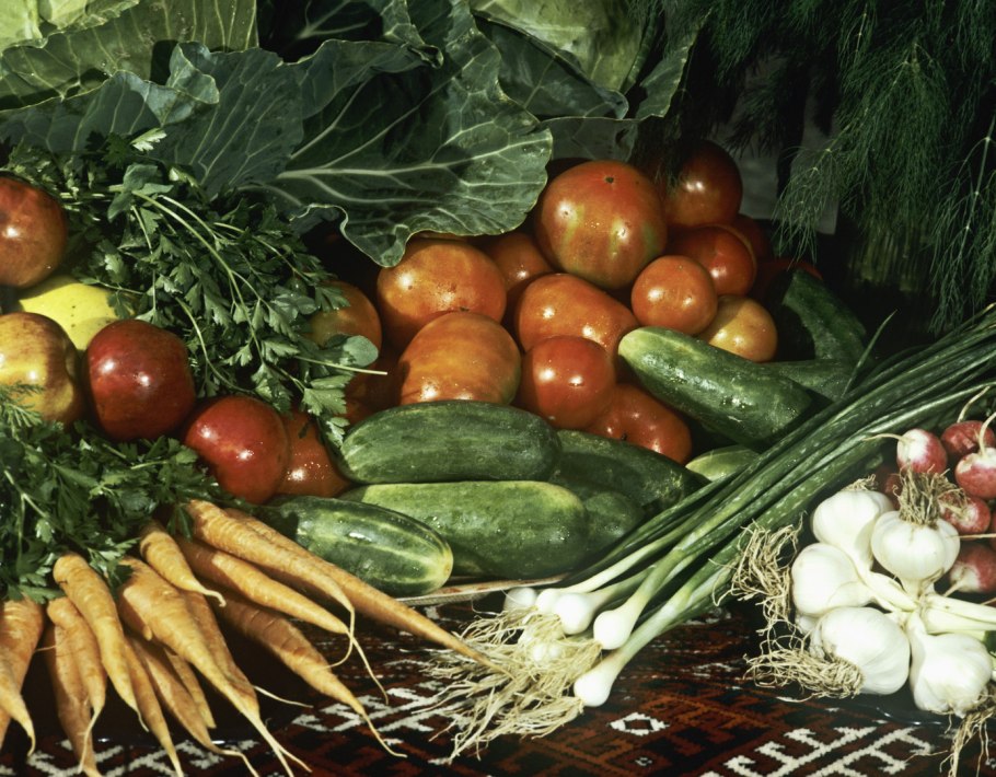 Урожай овощей в России