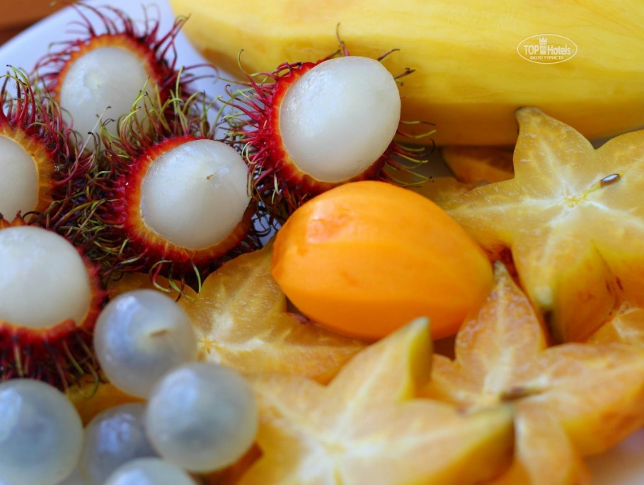 Мангостин и личи